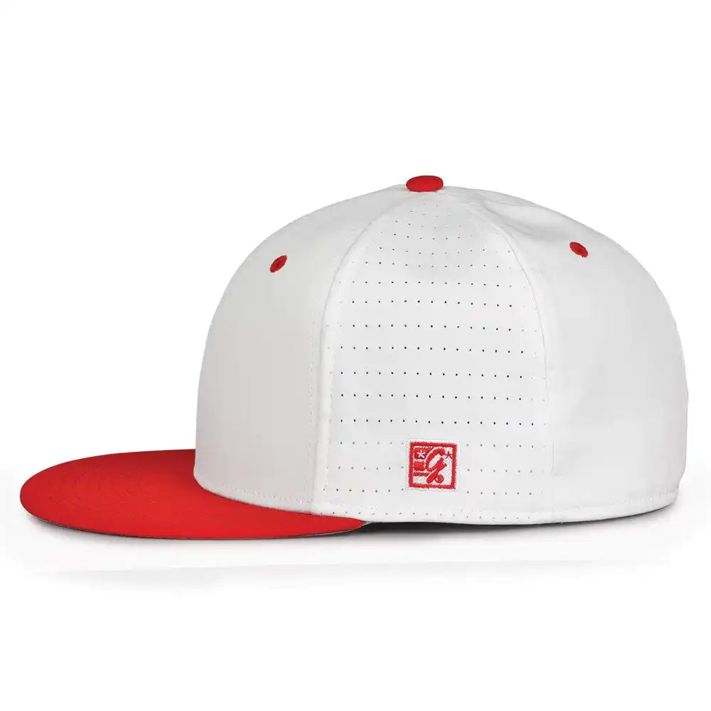 The Game Gb999 Low Pro Perforated Gamechanger Cap White Red