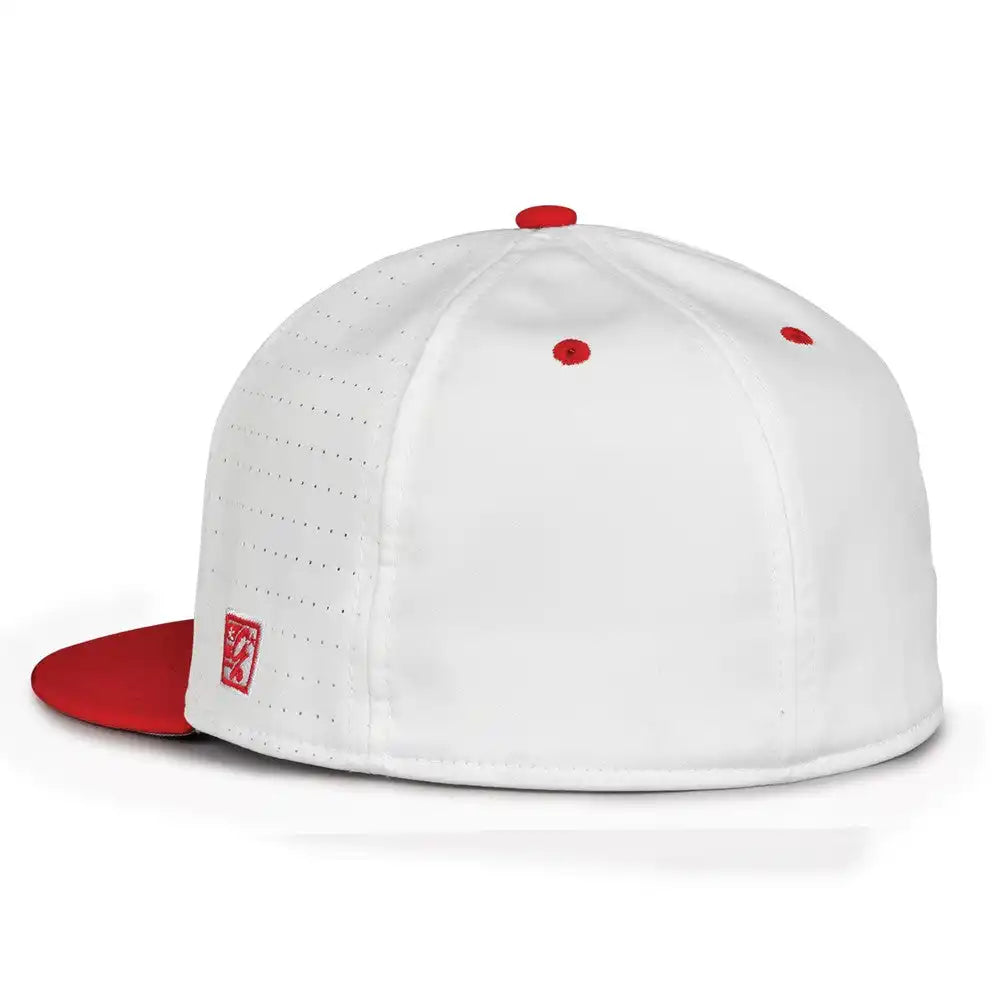 The Game Gb999 Low Pro Perforated Gamechanger Cap White Red