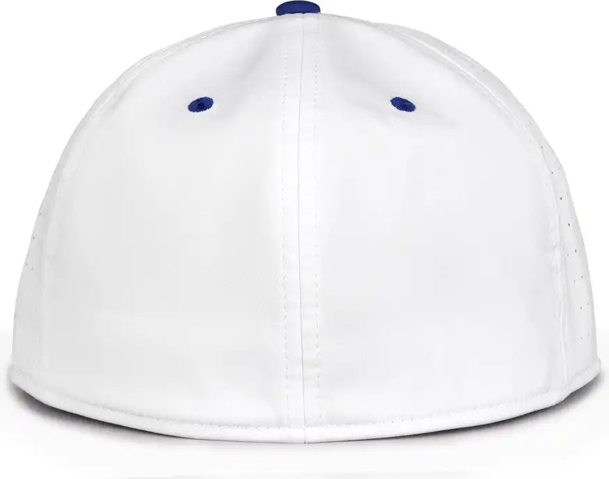 The Game Gb999 Low Pro Perforated Gamechanger Cap White Royal