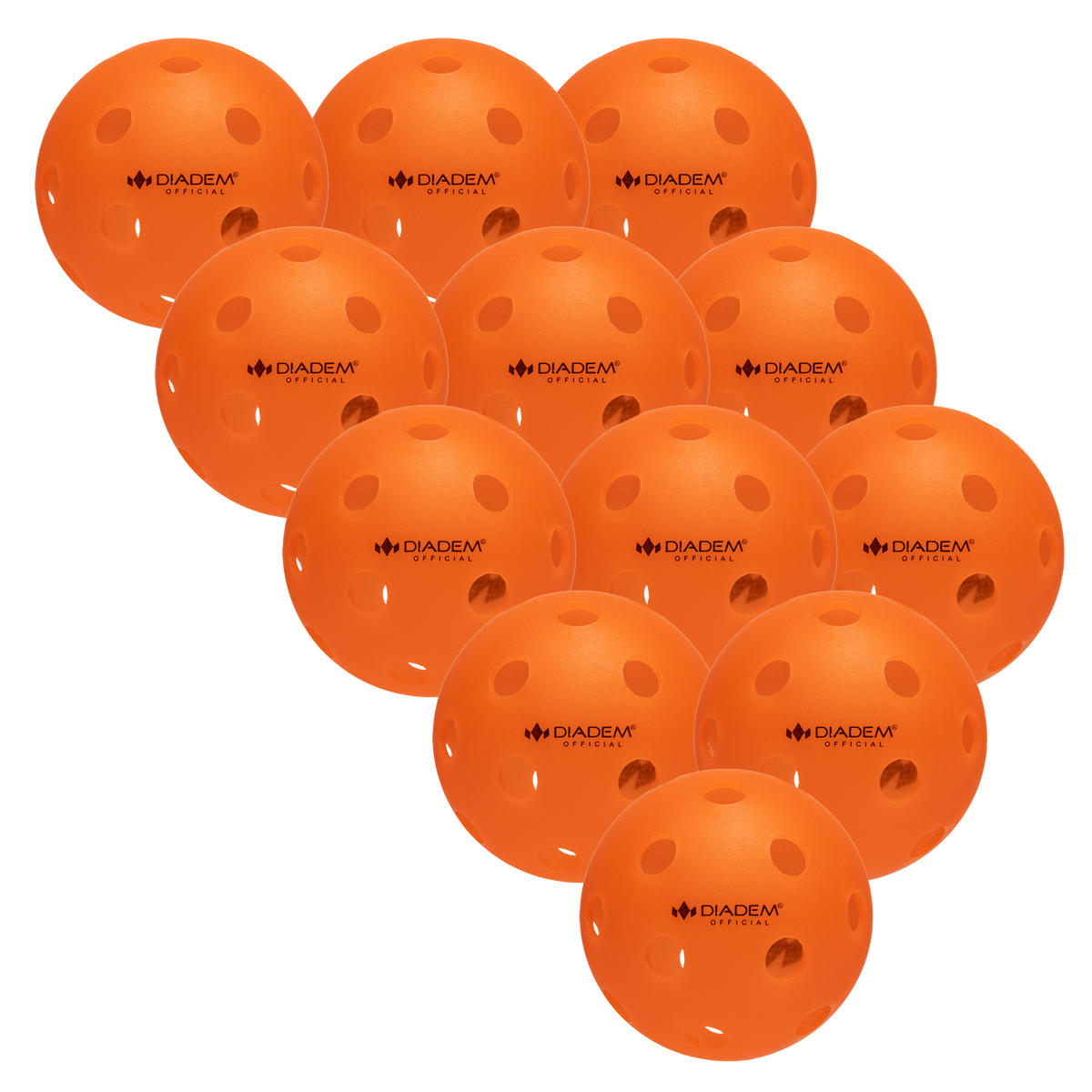 The Official Pickleball Indoor Pickleballs - 12