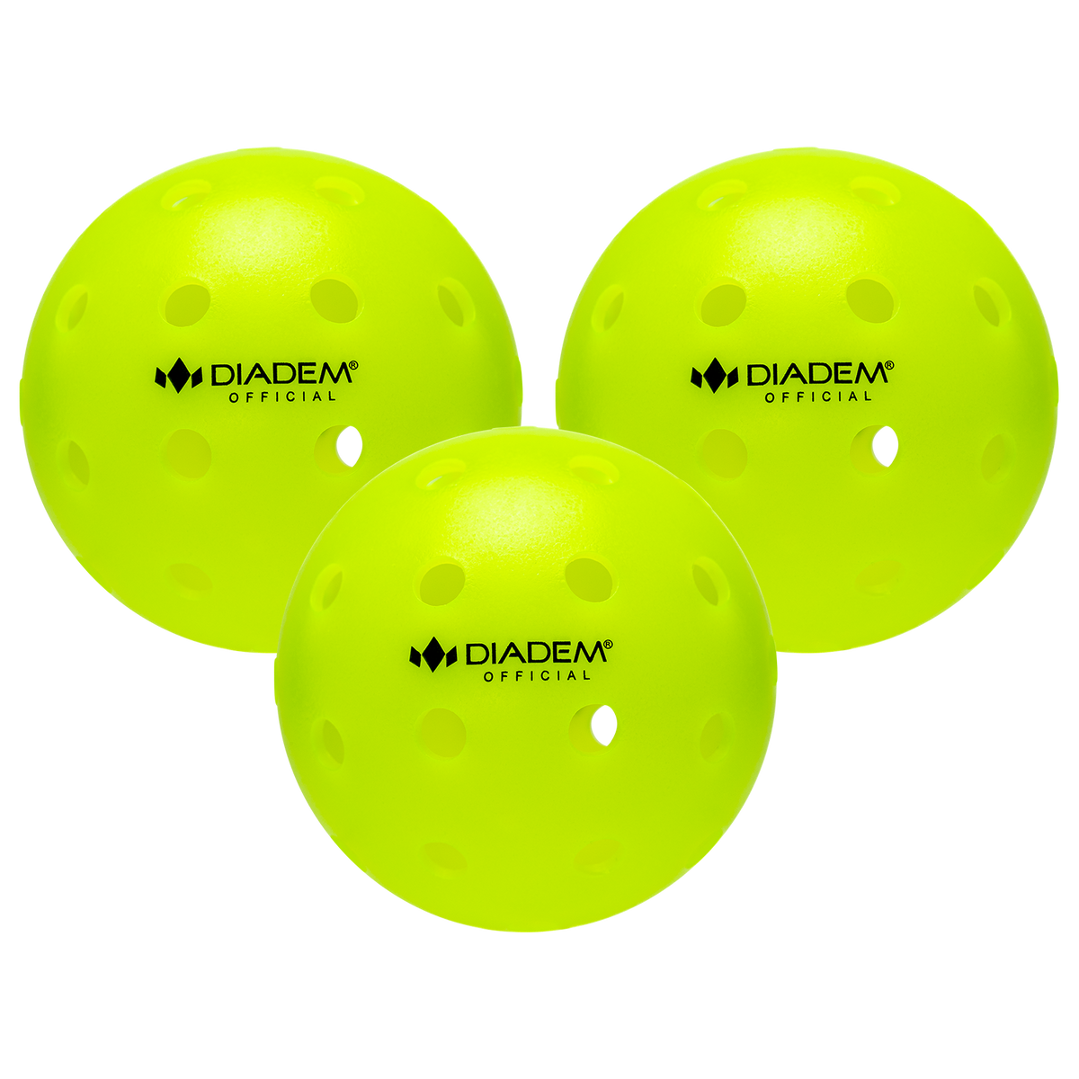 The Official Pickleball Pickleballs - 3 / Neon