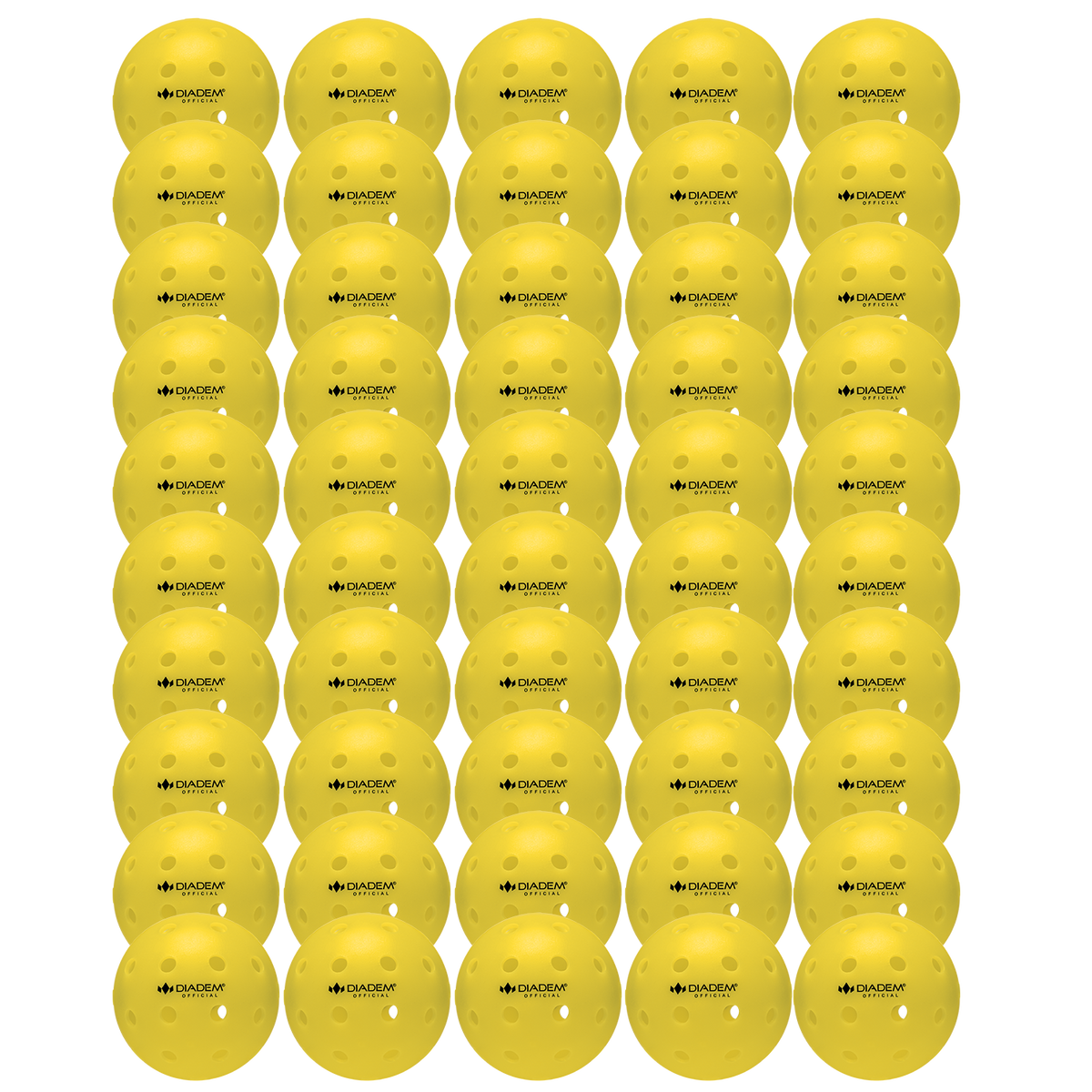 The Official Pickleball Pickleballs - 50 / Yellow