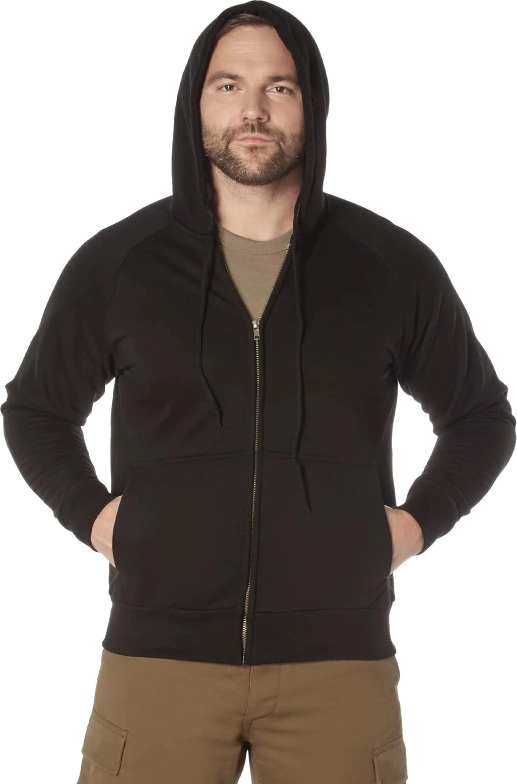 Thermal Lined Full-zip Hoodie