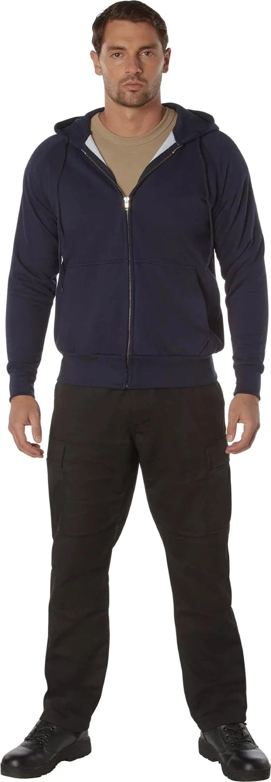 Thermal Lined Full-zip Hoodie