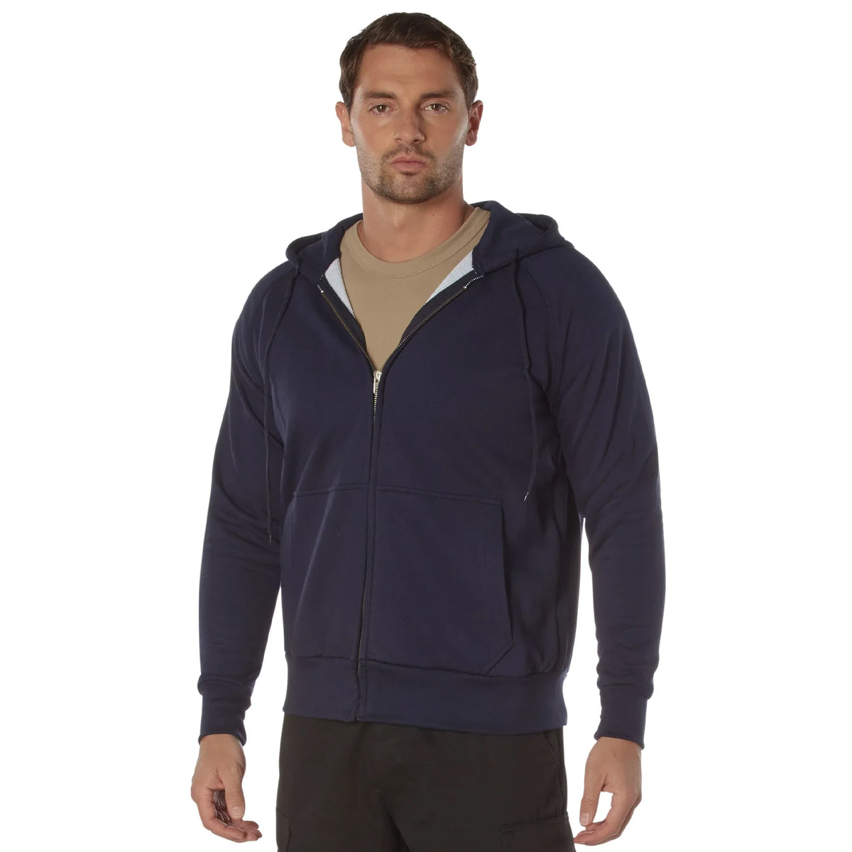 Thermal Lined Full-zip Hoodie