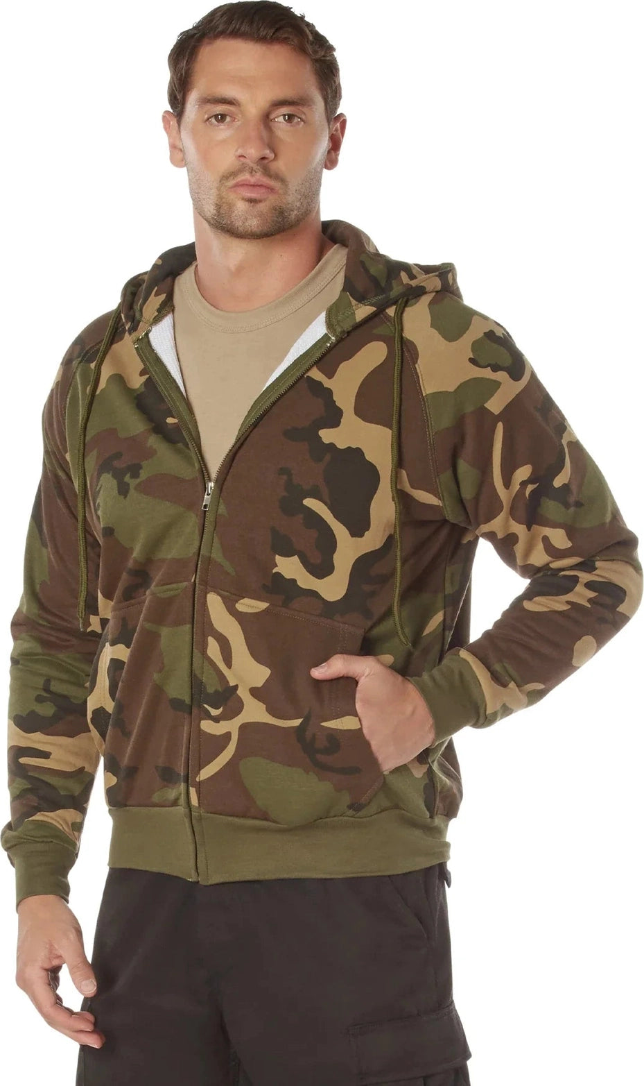 Thermal Lined Full-zip Hoodie