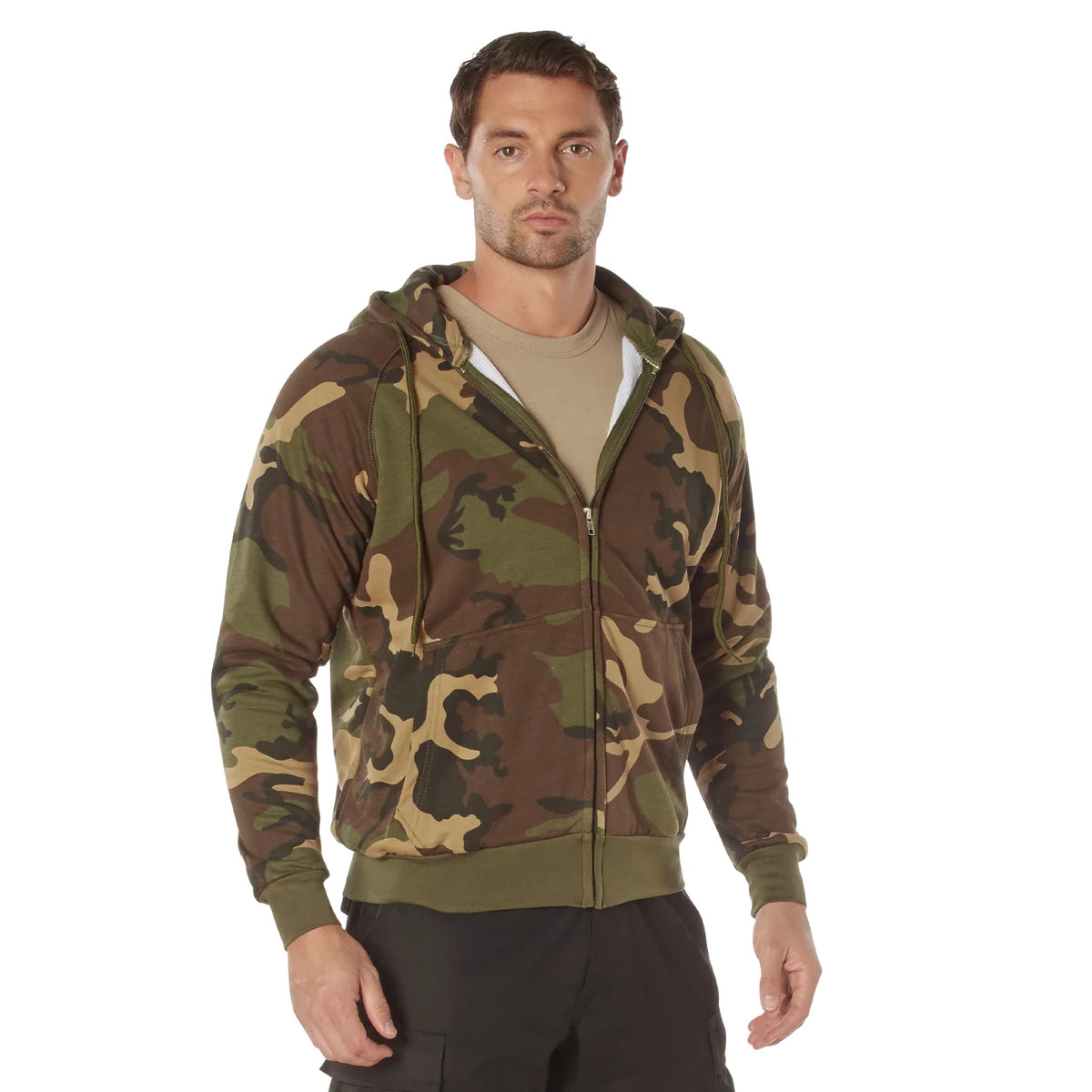 Thermal Lined Full-zip Hoodie