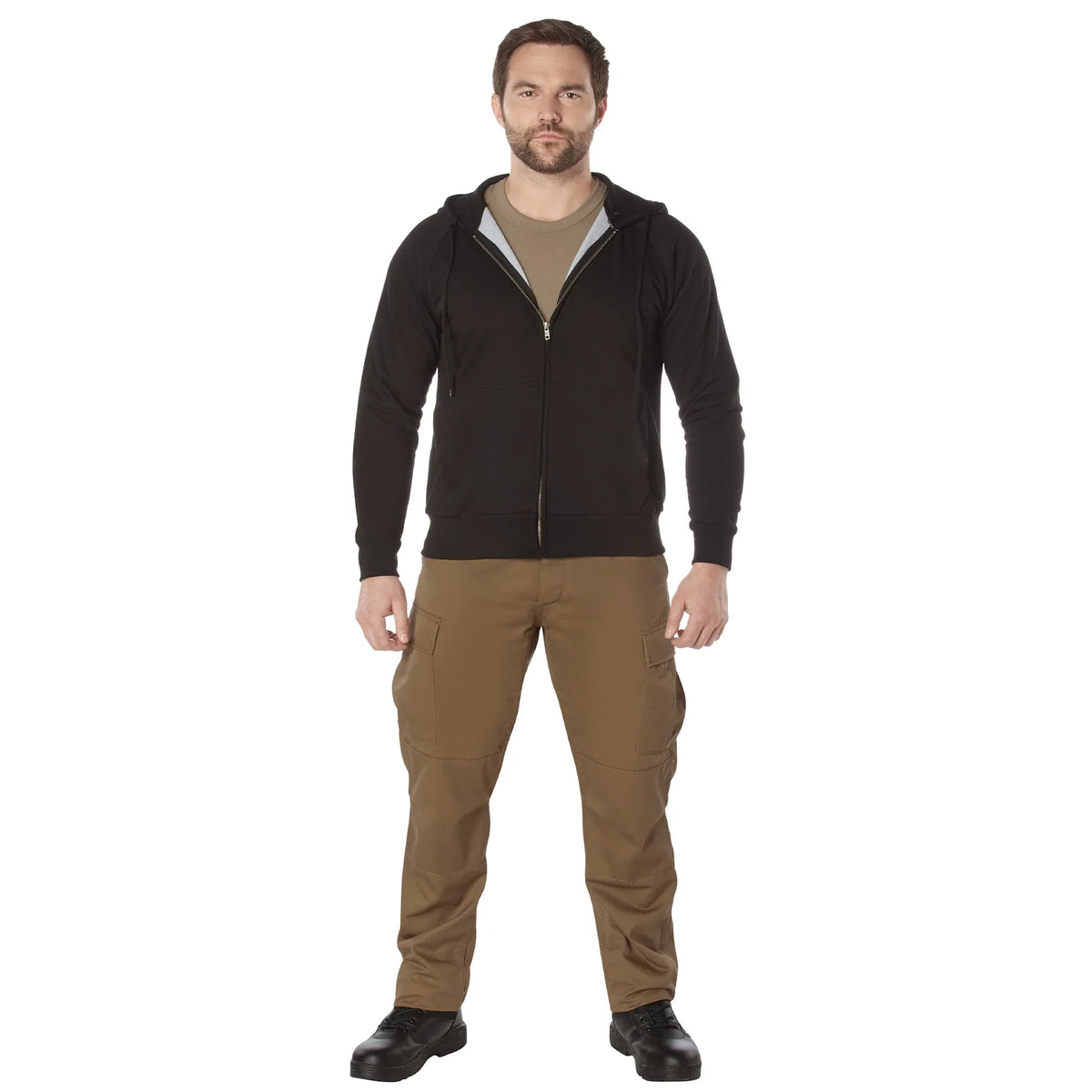 Thermal Lined Full-zip Hoodie