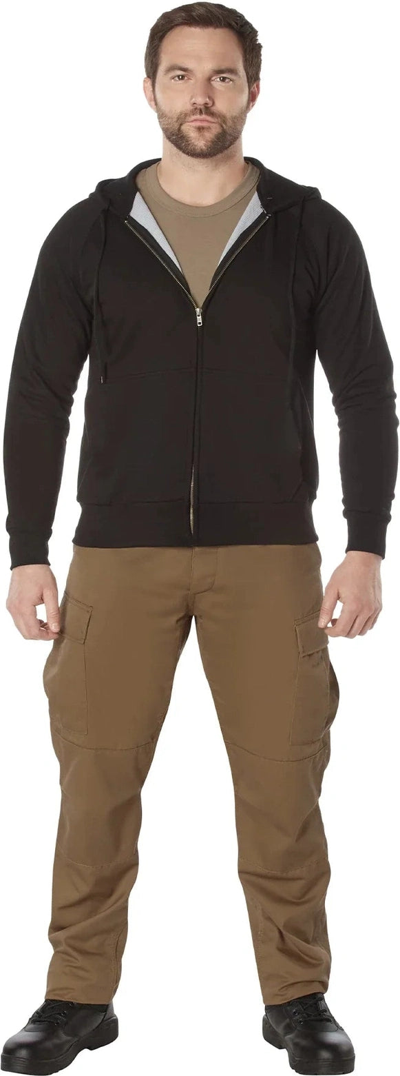Thermal Lined Full-zip Hoodie