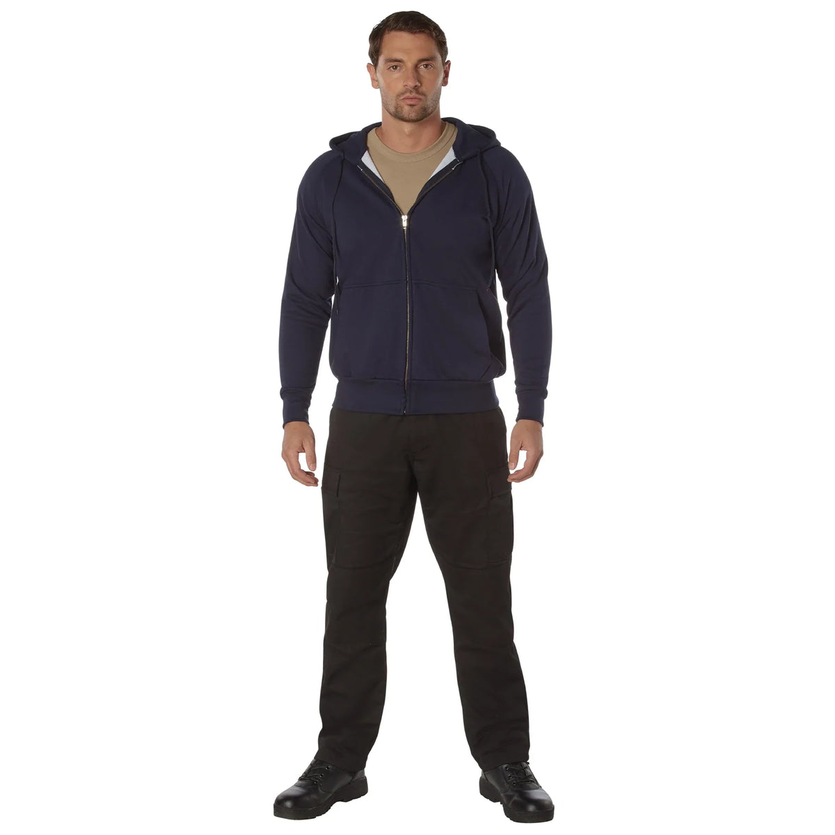Thermal Lined Full-zip Hoodie