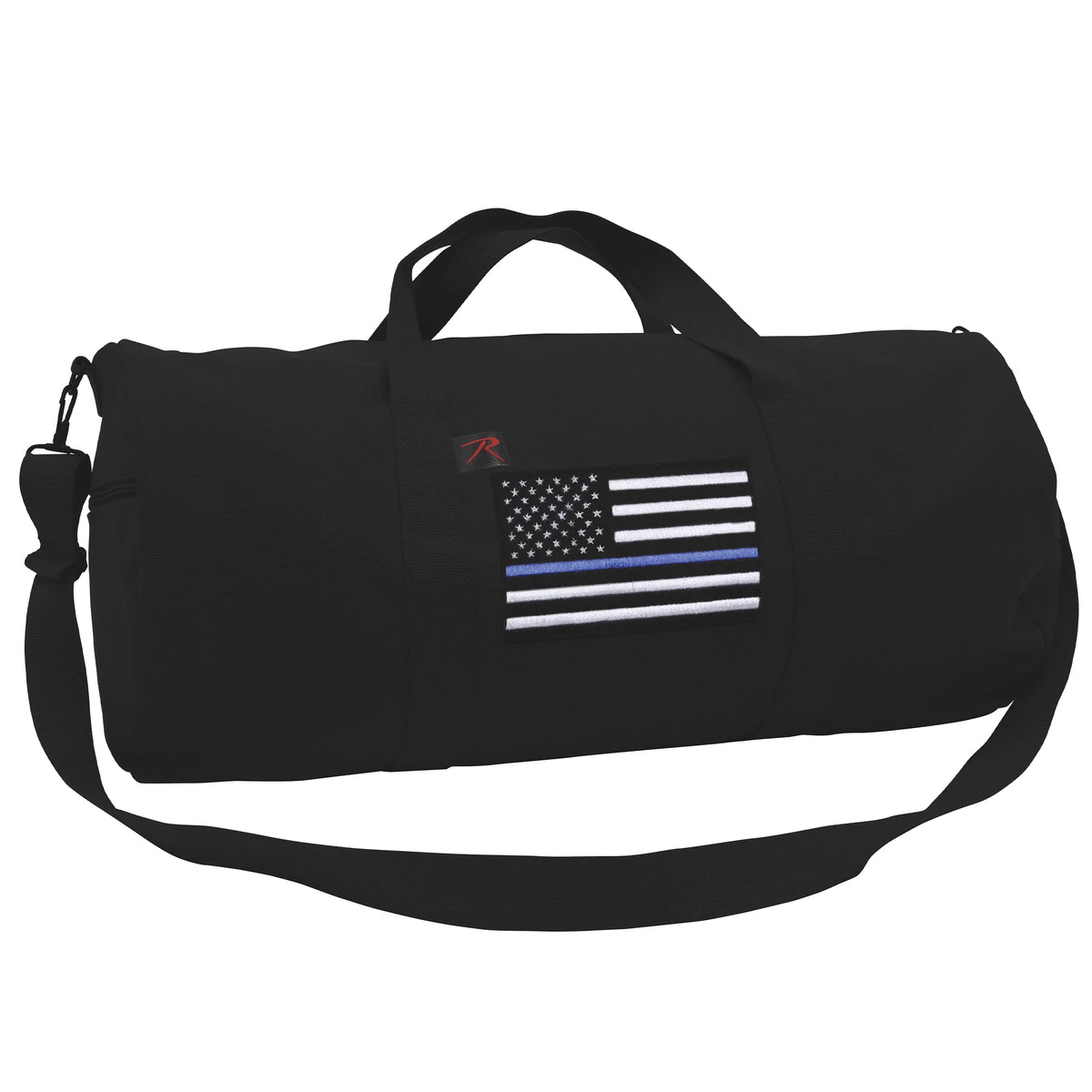 Thin Blue Line Canvas Shoulder Duffle Bag
