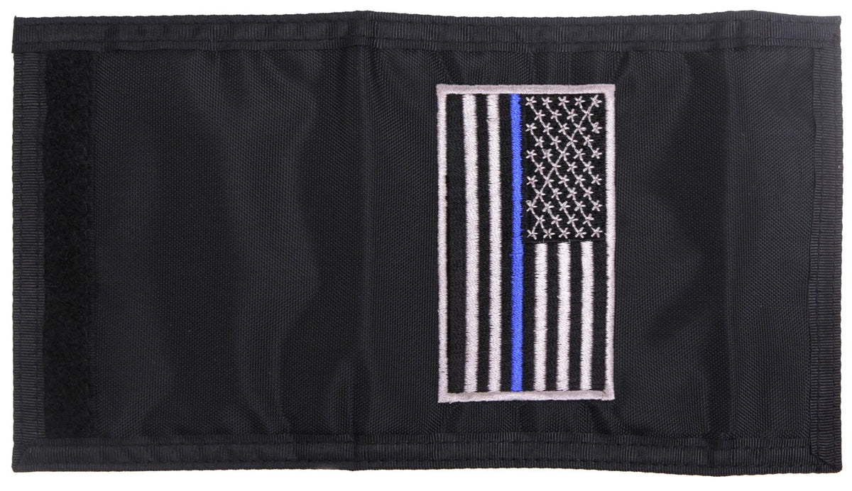 Thin Blue Line Flag Commando Wallet