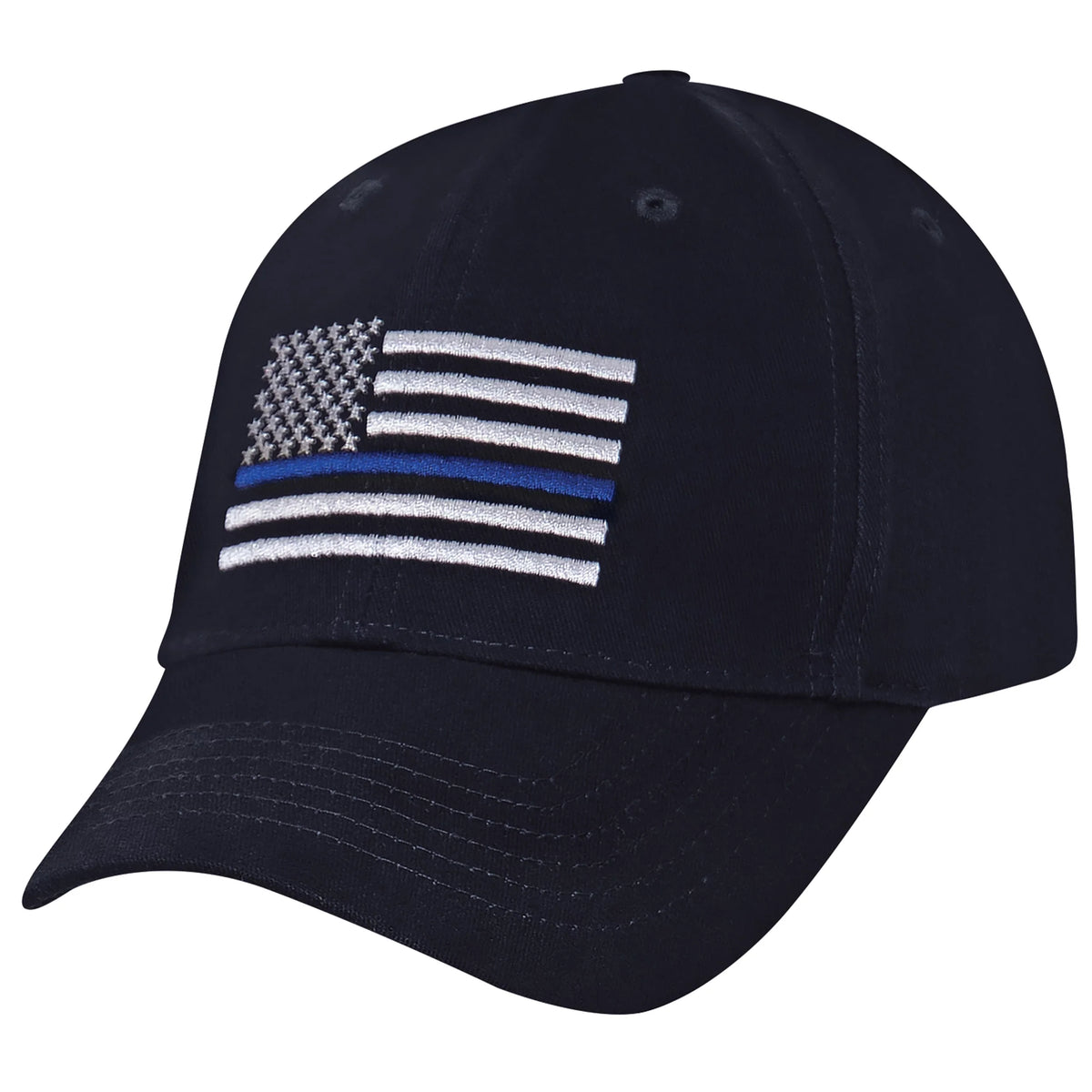 Thin Blue Line Flag Low Profile Cap - Navy