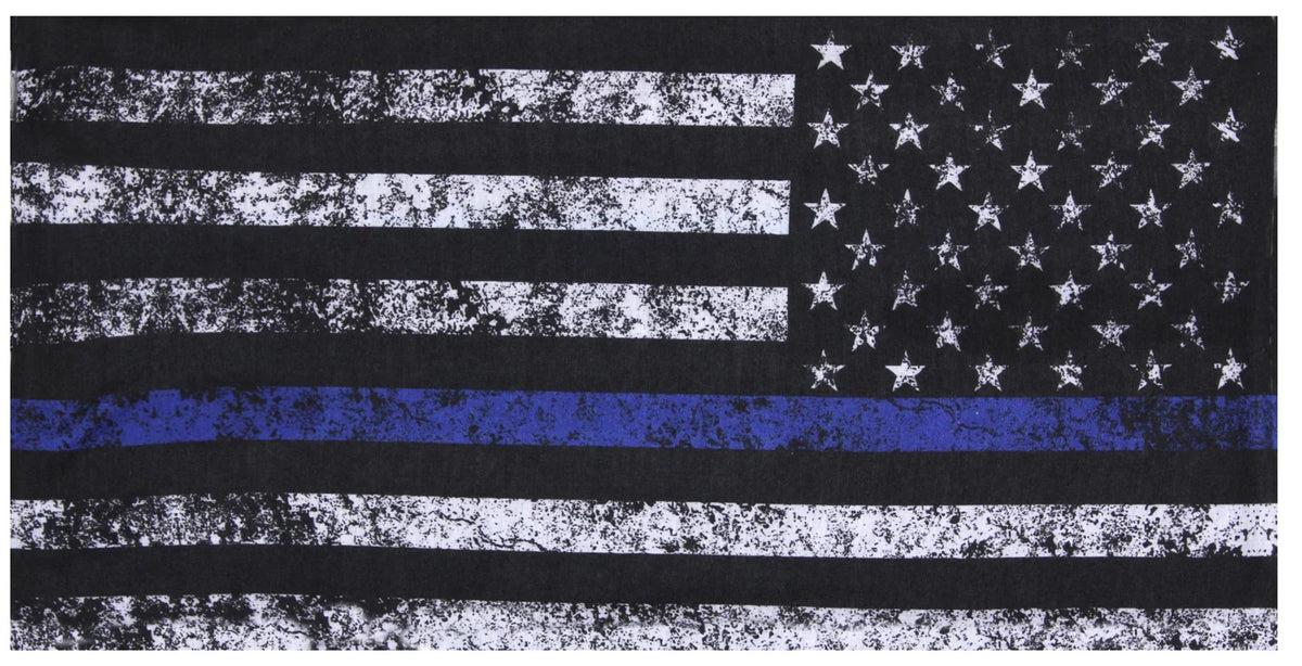 Thin Blue Line Multi-use Tactical Wrap