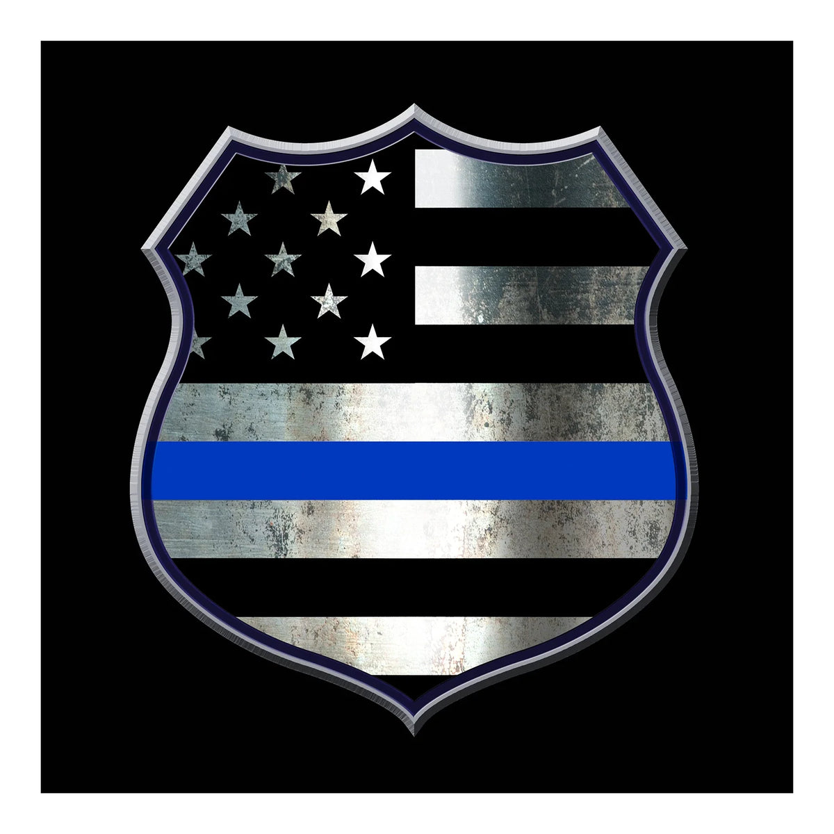 Thin Blue Line Shield T-shirt