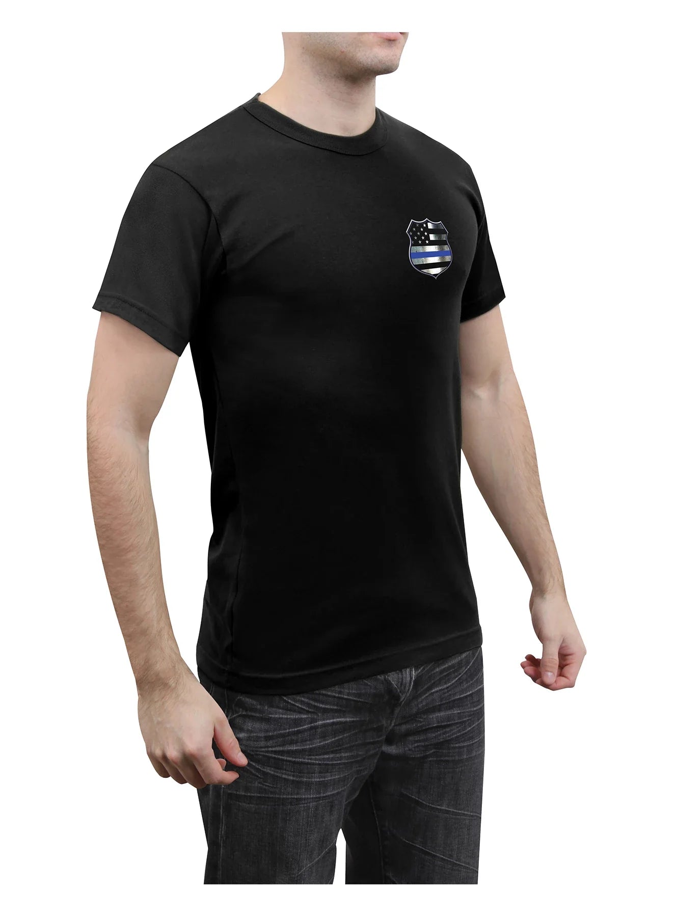 Thin Blue Line Shield T-shirt