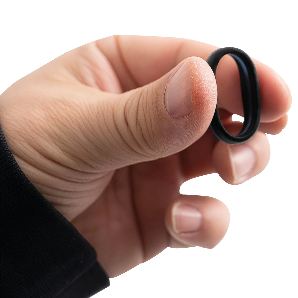 Thin Blue Line Silicone Ring