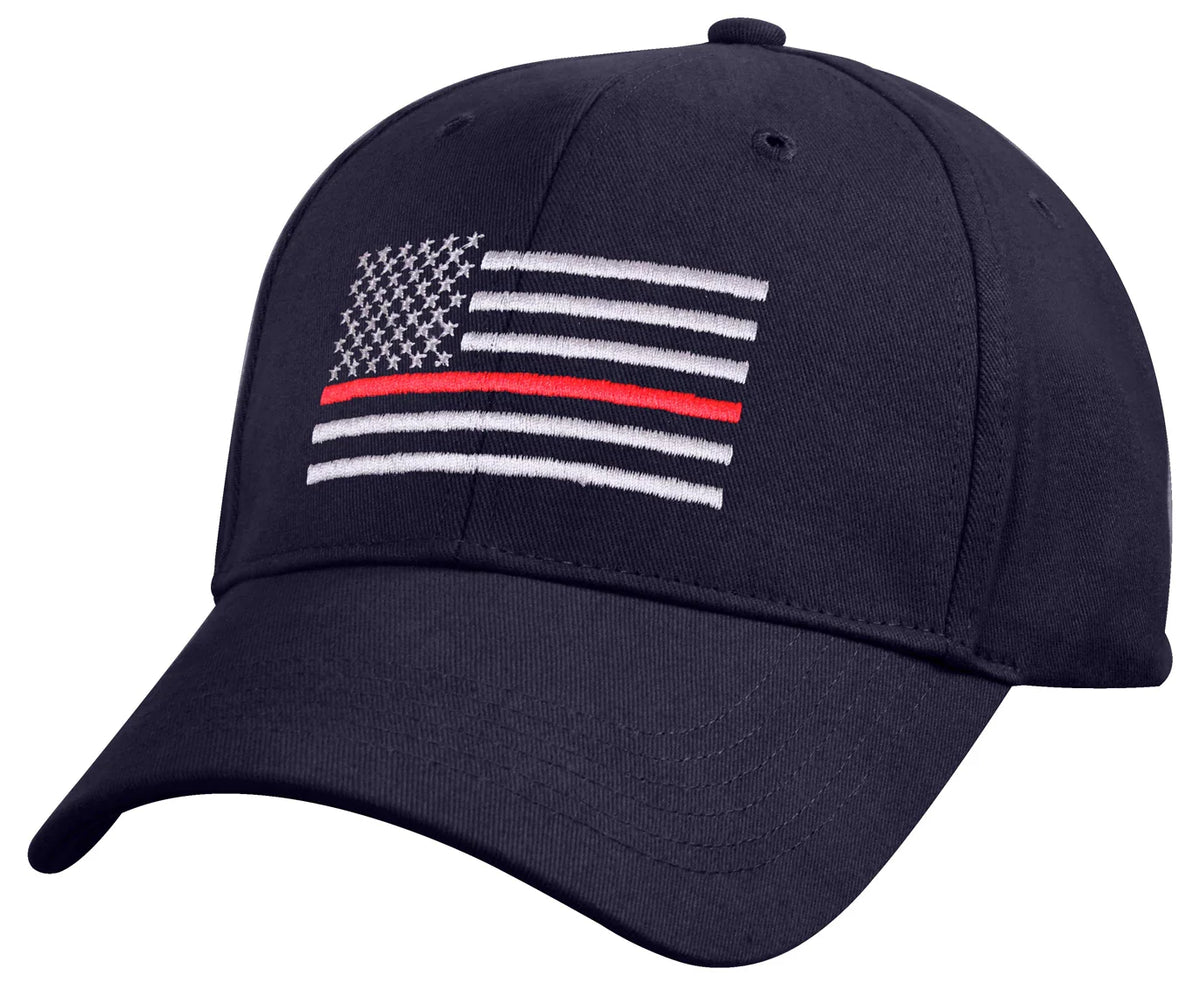 Thin Red Line Flag Low Profile Cap - Navy Blue