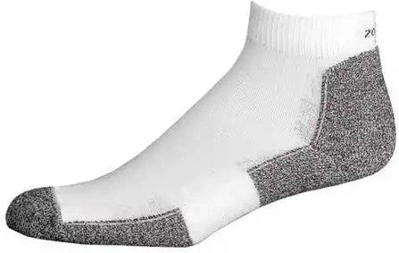 Thor-lo Coolmaxrun. Mini-crew Men’s Socks - White Black