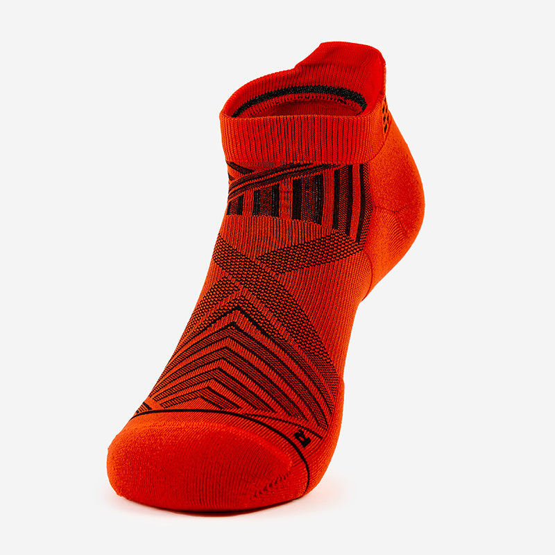 Thor-lo Experia X-speed Performance Cushion no Show Socks Tab Rocket Grip (orange) - Org / m