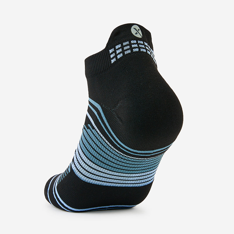 Thor-lo Experia X-speed Performance Cushion no Show Socks Tab Rocket Grip (onyx)