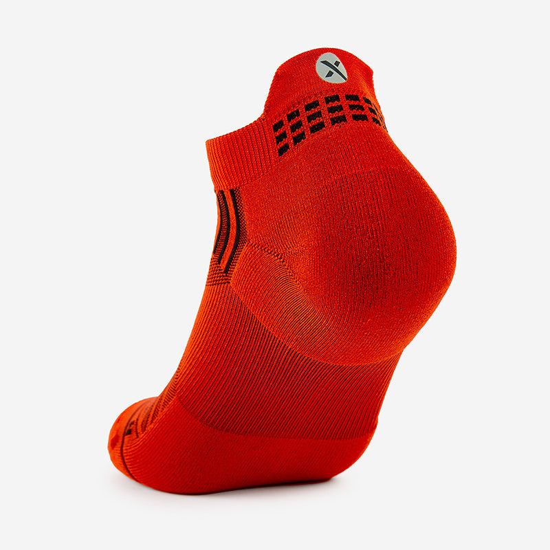 Thor-lo Experia X-speed Performance Cushion no Show Socks Tab Rocket Grip (orange)