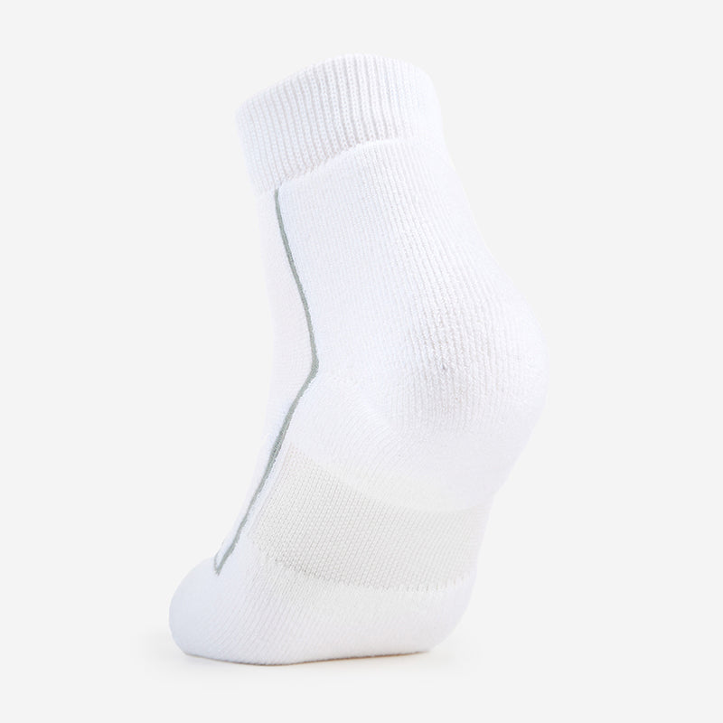 Thor-lo Pickleball Light Cushion Ankle (white)