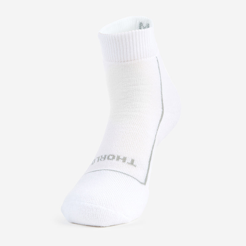 Thor-lo Pickleball Light Cushion Ankle (white) - Wht / s