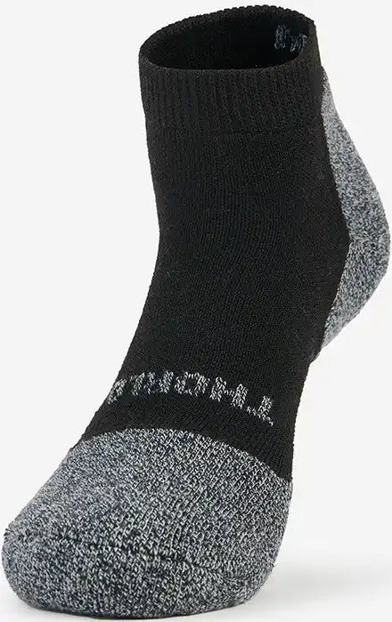 Thor-lo Pickleball Light Cushion Low Cut Socks - Black