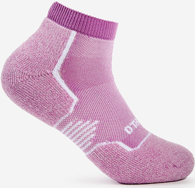 Thor-lo Pickleball Light Cushion Low Cut Socks (orchid Purple)