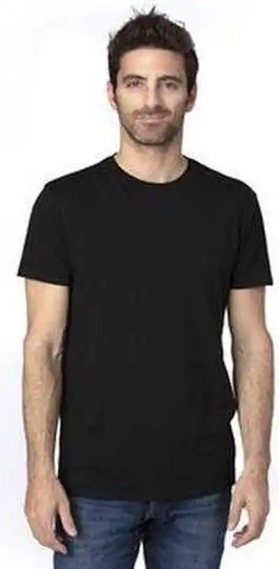 Threadfast Apparel 100a Unisex Ulightimate t Shirt Black