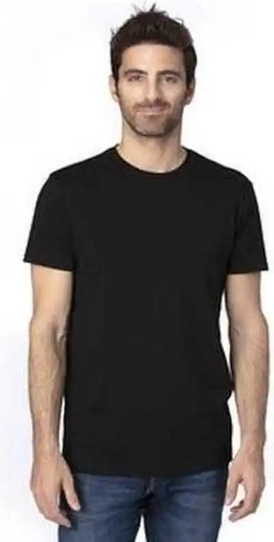 Threadfast Apparel 100a Unisex Ulightimate t Shirt Black