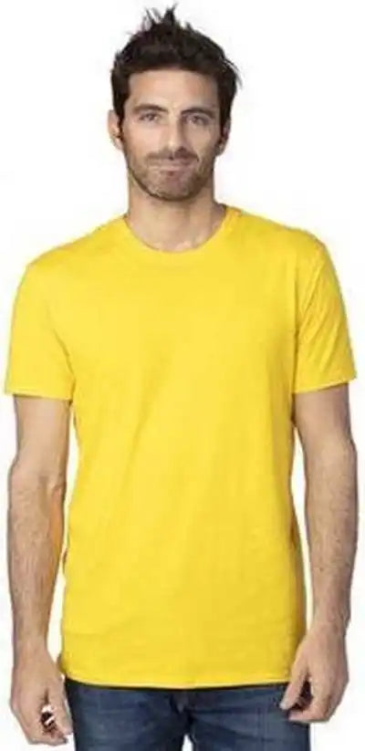 Threadfast Apparel 100a Unisex Ulightimate T-shirt - Bright Yellow