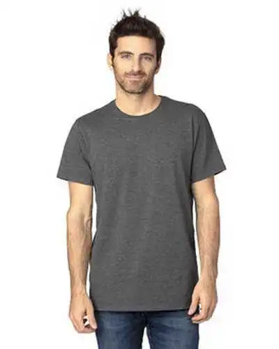 Threadfast Apparel 100a Unisex Ulightimate t Shirt Charcoal Heather