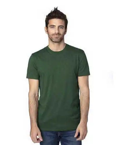 Threadfast Apparel 100a Unisex Ulightimate T-shirt - Forest Green