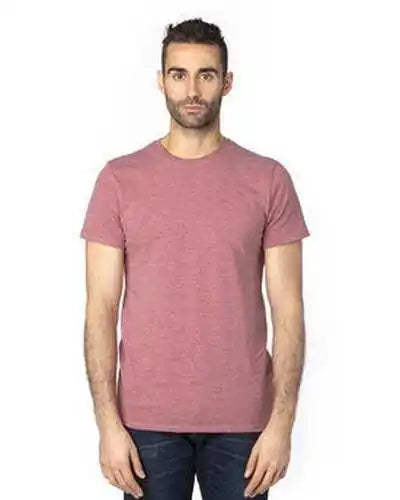 Threadfast Apparel 100a Unisex Ulightimate t Shirt Maroon Heather