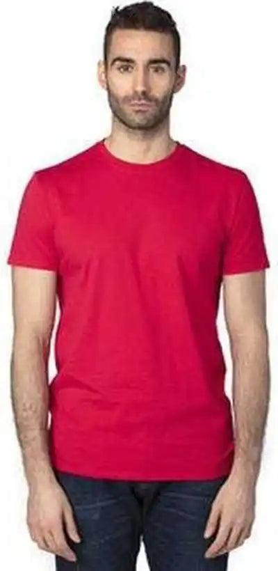 Threadfast Apparel 100a Unisex Ulightimate t Shirt Red