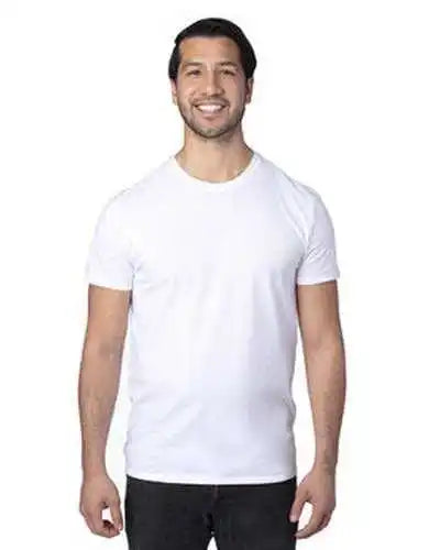 Threadfast Apparel 100a Unisex Ulightimate T-shirt - White