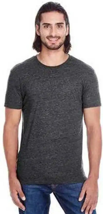 Threadfast Apparel 102a Unisex Triblend Short Sleeve t Shirt Black