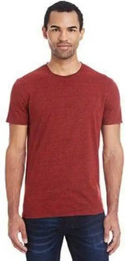 Threadfast Apparel 102a Unisex Triblend Short-sleeve T-shirt - Card Black
