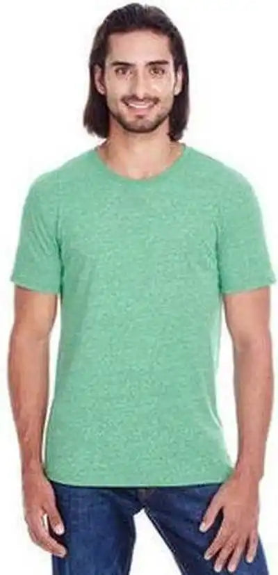 Threadfast Apparel 102a Unisex Triblend Short Sleeve t Shirt Green