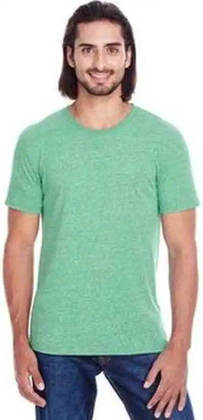 Threadfast Apparel 102a Unisex Triblend Short Sleeve t Shirt Green