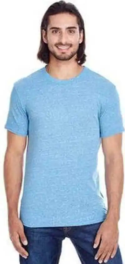 Threadfast Apparel 102a Unisex Triblend Short Sleeve t Shirt Royal