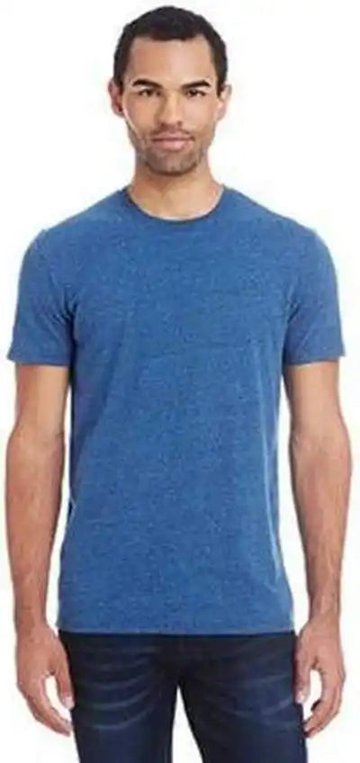 Threadfast Apparel 102a Unisex Triblend Short-sleeve T-shirt - Royal Black