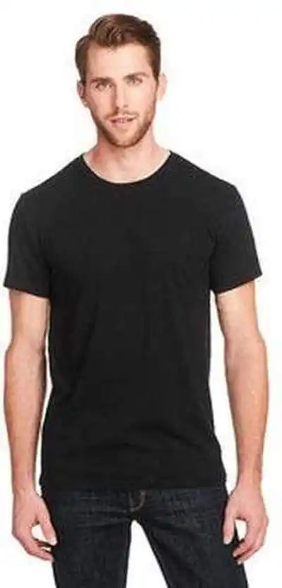 Threadfast Apparel 102a Unisex Triblend Short Sleeve t Shirt Solid Black