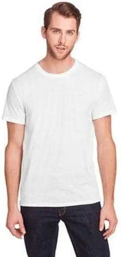 Threadfast Apparel 102a Unisex Triblend Short Sleeve t Shirt Solid White