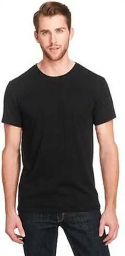 Threadfast Apparel 102a Unisex Triblend Short Sleeve t Shirt Solid Black