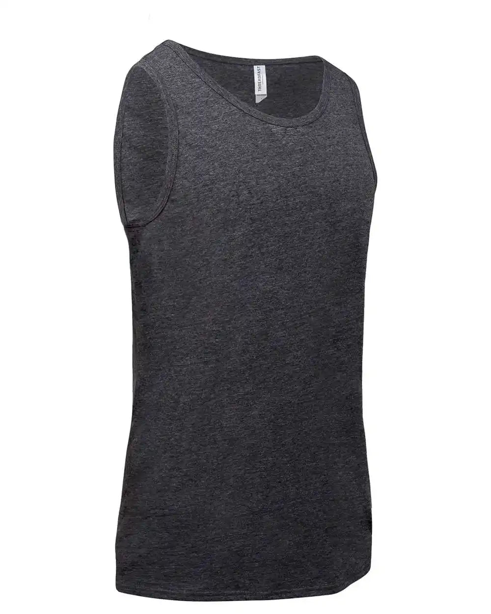 Threadfast Apparel 102c Tri-blend Tank Top - Black Triblend - Xs