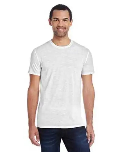 Threadfast Apparel 104a Men’s Blizzard Jersey Short-sleeve T-shirt - White