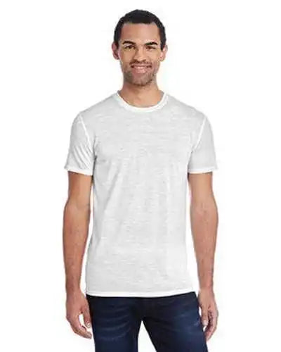 Threadfast Apparel 104a Men’s Blizzard Jersey Short-sleeve T-shirt - White